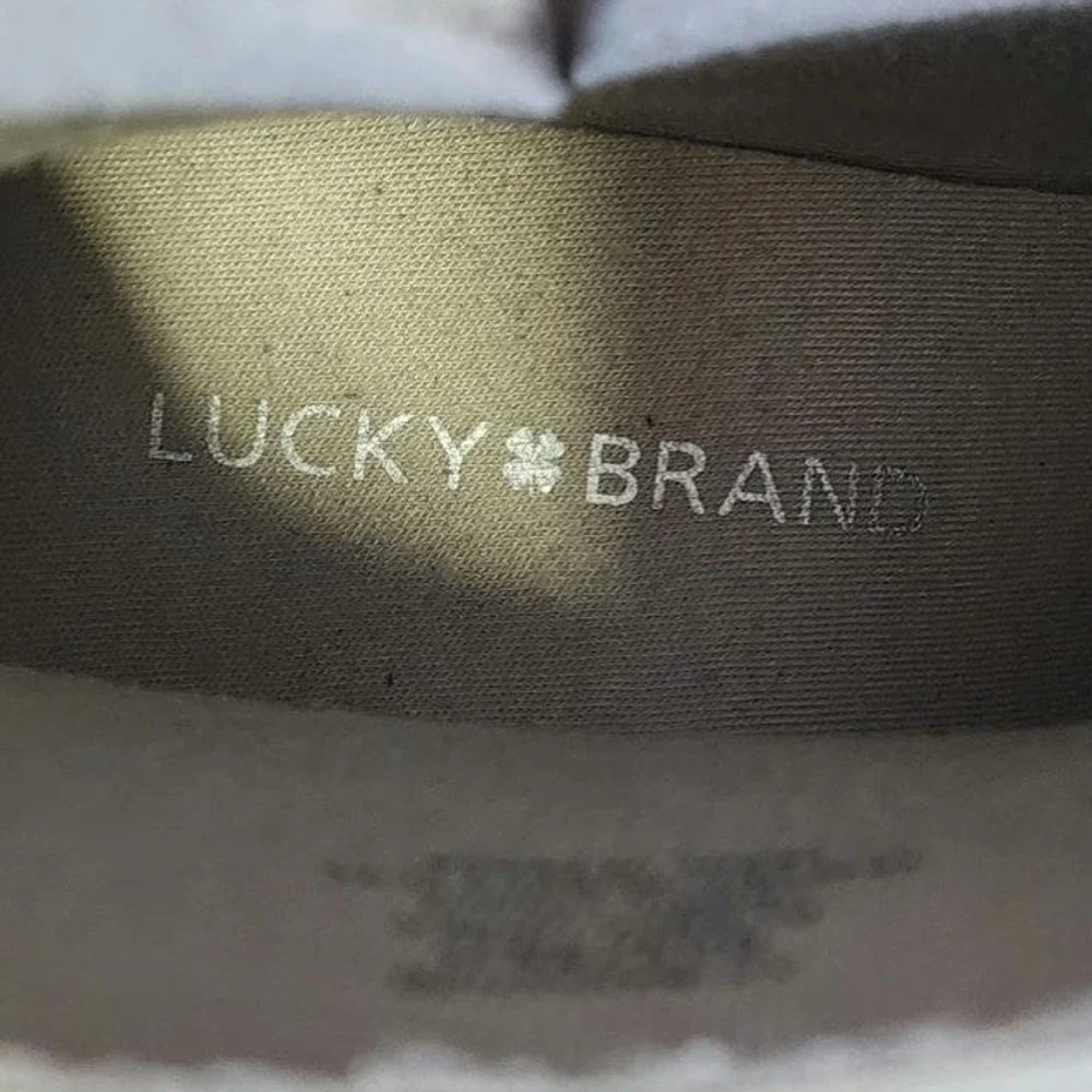 Lucky Brand‎ Snakeskin Waterproof Ankle Rain Booties Size 8